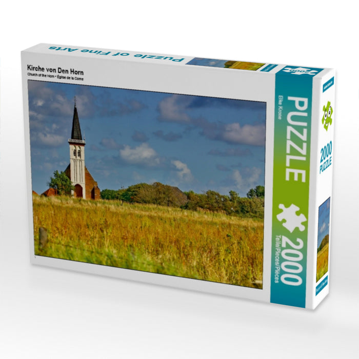 Kirche von Den Horn - CALVENDO Foto-Puzzle - calvendoverlag 39.99