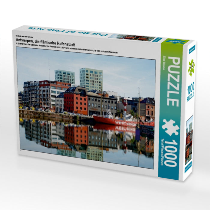 Antwerpen, die flämische Hafenstadt - CALVENDO Foto-Puzzle - calvendoverlag 29.99