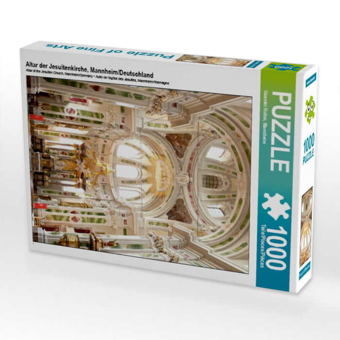 Altar der Jesuitenkirche, Mannheim/Deutschland - CALVENDO Foto-Puzzle - calvendoverlag 29.99