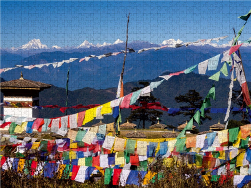 Bhutan 2017 - Land des Donnerdrachens - CALVENDO Foto-Puzzle - calvendoverlag 29.99