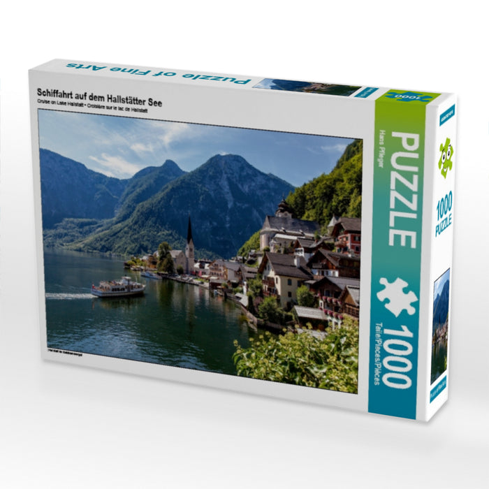 Schiffahrt auf dem Hallstätter See - CALVENDO Foto-Puzzle - calvendoverlag 29.99