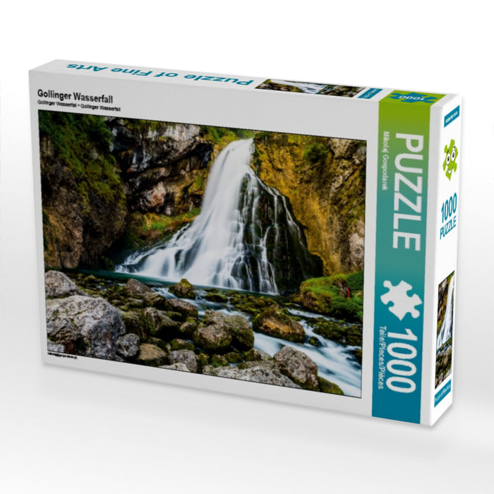 Gollinger Wasserfall - CALVENDO Foto-Puzzle - calvendoverlag 29.99