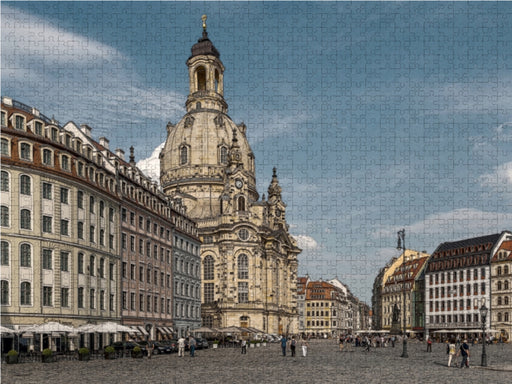 Neumarkt, Blick zur Frauenkirche - CALVENDO Foto-Puzzle - calvendoverlag 29.99