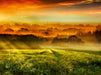 Sonnenaufgang über dem Getreidefeld - CALVENDO Foto-Puzzle - calvendoverlag 29.99