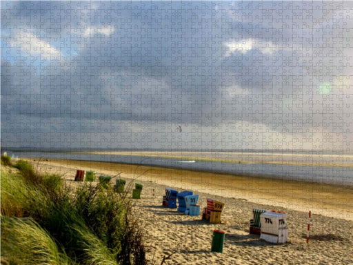 Kitestrand auf Langeoog - CALVENDO Foto-Puzzle - calvendoverlag 29.99