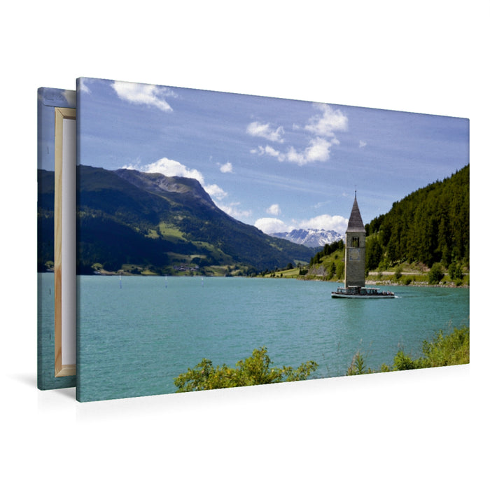 Premium Textil-Leinwand Premium Textil-Leinwand 120 cm x 80 cm quer Ein Motiv aus dem Kalender Südtirol - Alto Adige ...macht Lust auf Berge