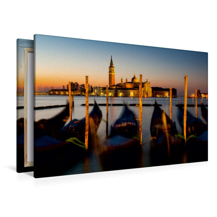 Premium Textil-Leinwand Premium Textil-Leinwand 120 cm x 80 cm quer Venedig, San Giorgio Maggiore