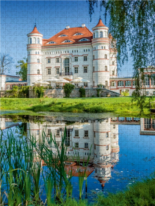 Schloss Schildau nahe Hirschberg - CALVENDO Foto-Puzzle - calvendoverlag 29.99