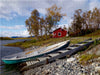 Haus an der E8 von Muonio nach Kilpisjärvi - CALVENDO Foto-Puzzle - calvendoverlag 29.99