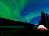 Nordlichter , Muncho Lake, British Columbia - CALVENDO Foto-Puzzle - calvendoverlag 29.99
