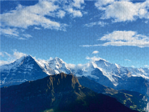 Eiger, Mönch und Jungfrau Panorama - CALVENDO Foto-Puzzle - calvendoverlag 29.99