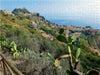 Blick vom Bergdorf Castelmola auf Taormina - CALVENDO Foto-Puzzle - calvendoverlag 29.99