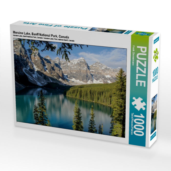 Moraine Lake, Banff National Park, Canada - CALVENDO Foto-Puzzle - calvendoverlag 29.99