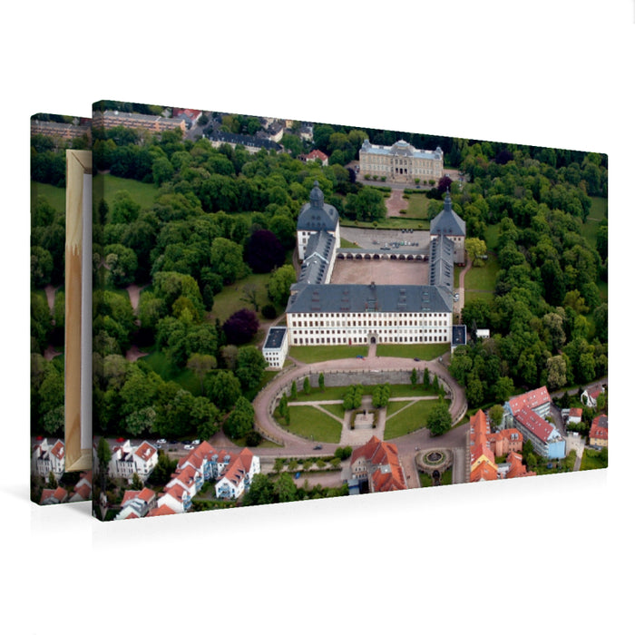 Premium Textil-Leinwand Premium Textil-Leinwand 75 cm x 50 cm quer Ein Motiv aus dem Kalender Residenzstadt GOTHA