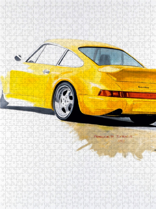 Porsche 911 Turbo S 964, 1992 - CALVENDO Foto-Puzzle - calvendoverlag 29.99