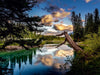 Bow River, Alberta - CALVENDO Foto-Puzzle - calvendoverlag 29.99
