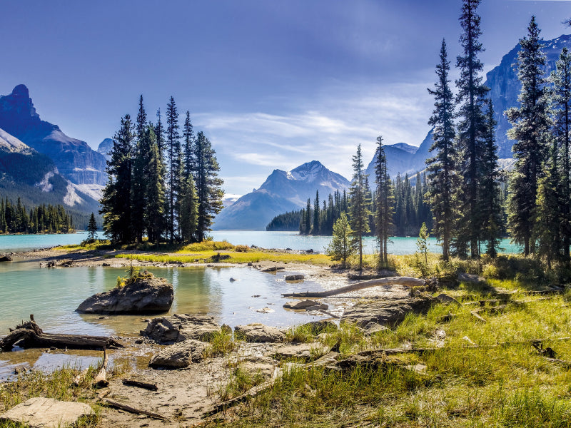 Maligne Lake, Alberta - CALVENDO Foto-Puzzle - calvendoverlag 29.99