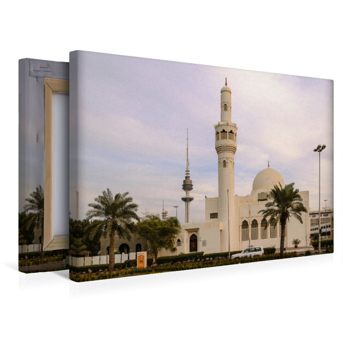 Premium Textil-Leinwand Premium Textil-Leinwand 45 cm x 30 cm quer Abdulaziz Al Othman Mosque