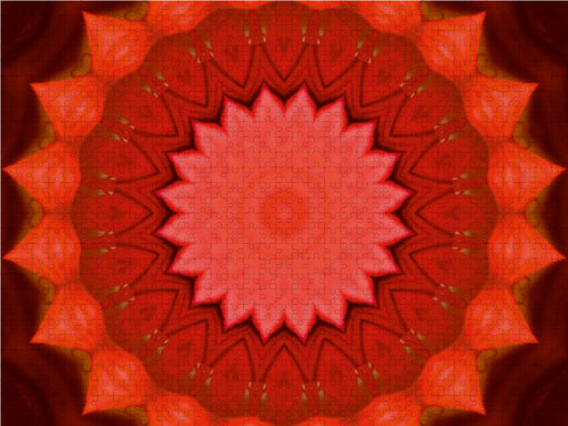 Energie - Mandalas in rot - CALVENDO Foto-Puzzle - calvendoverlag 29.99