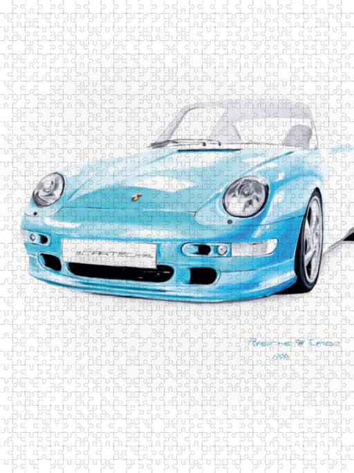 Porsche 911 Turbo 993, 1998 - CALVENDO Foto-Puzzle - calvendoverlag 29.99