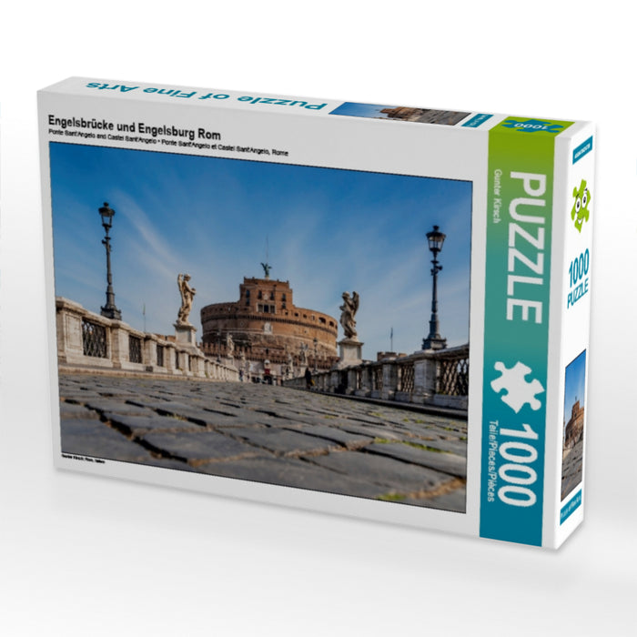 Engelsbrücke und Engelsburg Rom - CALVENDO Foto-Puzzle - calvendoverlag 29.99