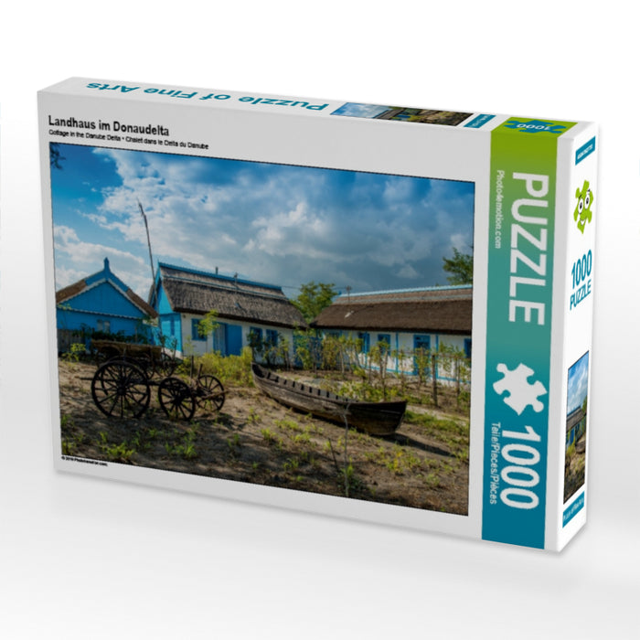 Landhaus im Donaudelta - CALVENDO Foto-Puzzle - calvendoverlag 29.99