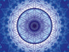 Mandala Blume des Lebens blau - CALVENDO Foto-Puzzle - calvendoverlag 29.99
