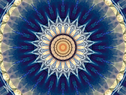 Mandala blau - CALVENDO Foto-Puzzle - calvendoverlag 29.99