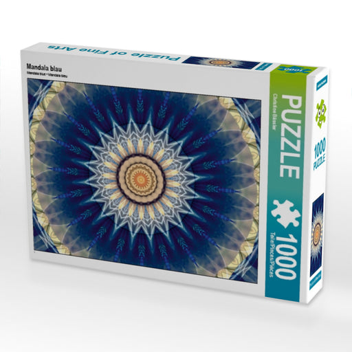 Mandala blau - CALVENDO Foto-Puzzle - calvendoverlag 29.99