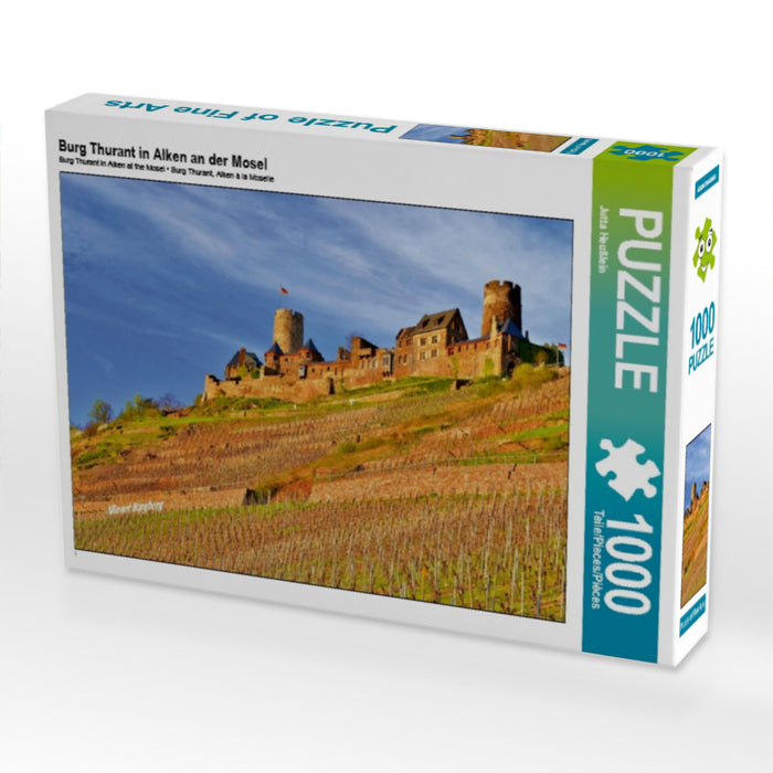 Burg Thurant in Alken an der Mosel - CALVENDO Foto-Puzzle - calvendoverlag 29.99