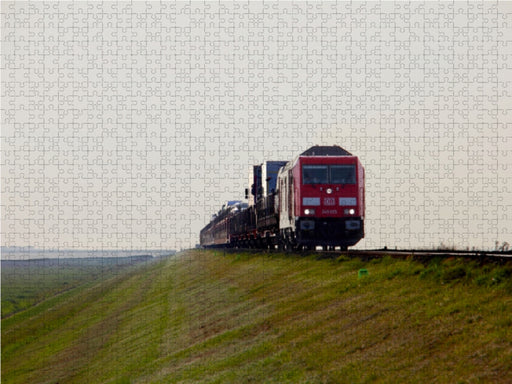 Die neuen Loks der DB-Baureihe 245 sind bereits eingetroffen - CALVENDO Foto-Puzzle - calvendoverlag 29.99