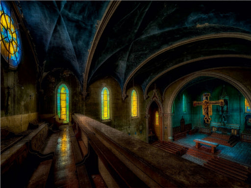 Chapel Blue - CALVENDO Foto-Puzzle - calvendoverlag 29.99