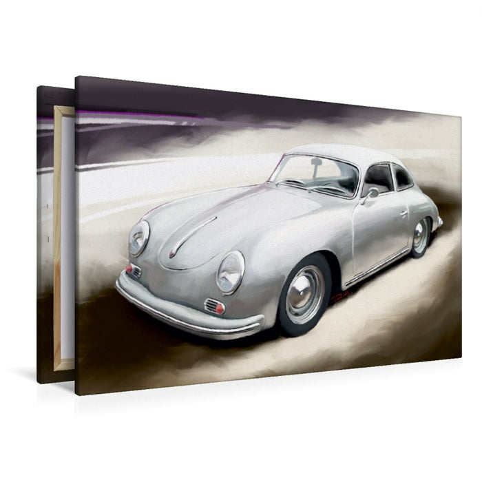 Premium Textil-Leinwand Premium Textil-Leinwand 120 cm x 80 cm quer Porsche 356 A