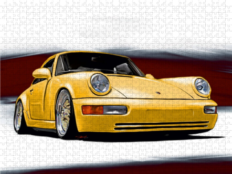 Porsche 911 / 964 - CALVENDO Foto-Puzzle - calvendoverlag 69.99