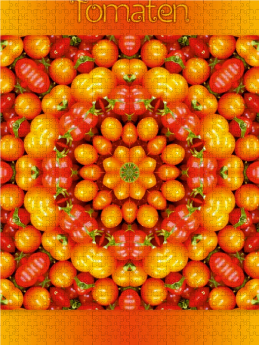 Tomaten Mandala - CALVENDO Foto-Puzzle - calvendoverlag 29.99