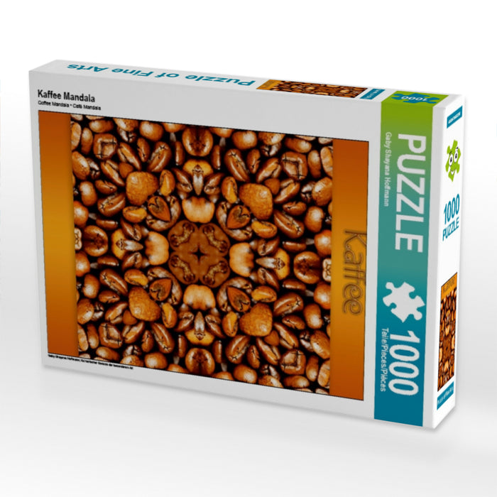 Kaffee Mandala - CALVENDO Foto-Puzzle - calvendoverlag 29.99