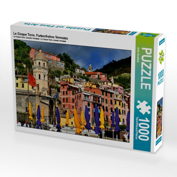 Le Cinque Terre, Farbenfrohes Vernazza - CALVENDO Foto-Puzzle - calvendoverlag 29.99