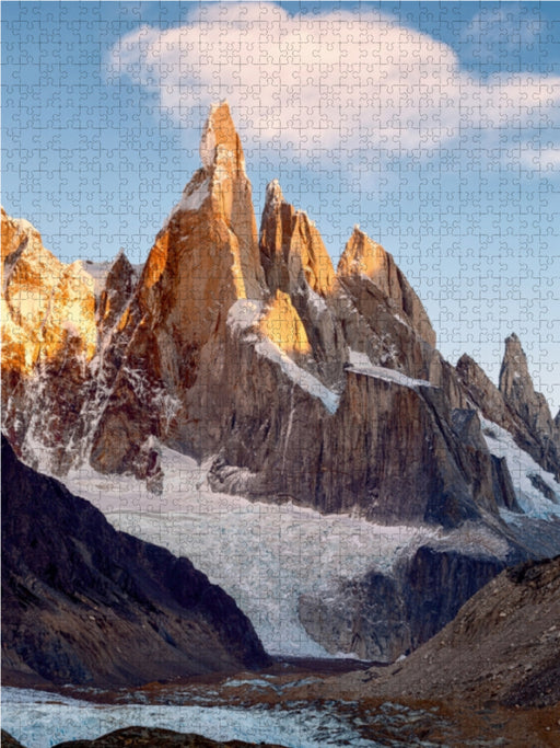Cerro Torre, El Chaltén, Patagonien - CALVENDO Foto-Puzzle - calvendoverlag 29.99