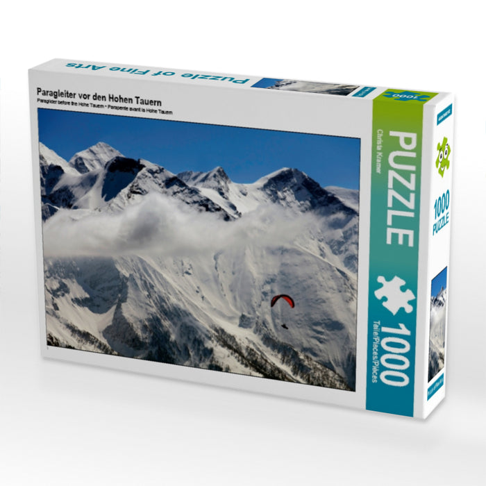 Paragleiter vor den Hohen Tauern - CALVENDO Foto-Puzzle - calvendoverlag 29.99