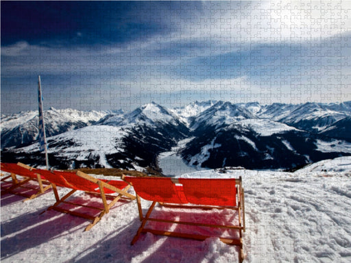 Rast in Wald - Königsleiten - CALVENDO Foto-Puzzle - calvendoverlag 29.99