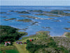 Blick vom Torghattan in den Schärengarten vor Brønnøysund, Norwegen - CALVENDO Foto-Puzzle - calvendoverlag 29.99