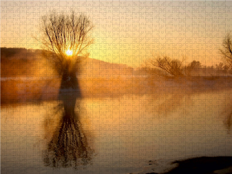 Die Ruhr bei Schwerte - CALVENDO Foto-Puzzle - calvendoverlag 29.99