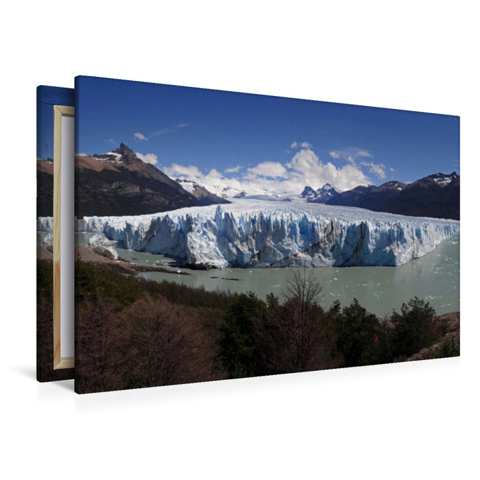Premium Textil-Leinwand Premium Textil-Leinwand 120 cm x 80 cm quer Perito Moreno Gletscher/Argentinien