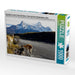 Guanakos vor den Torres del Paine, Torres del Paine Nationalpark, Chile - CALVENDO Foto-Puzzle - calvendoverlag 29.99