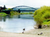 Weserbrücke Beverungen - Lauenförde - CALVENDO Foto-Puzzle - calvendoverlag 32.99