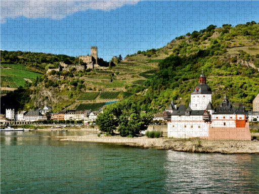 Burg Pfalzgrafenstein, Kaub - CALVENDO Foto-Puzzle - calvendoverlag 29.99