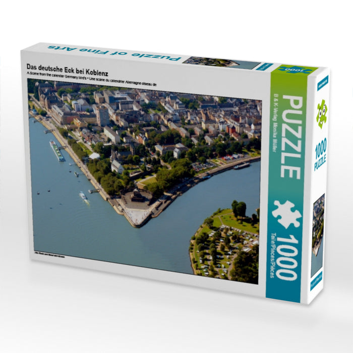 Das deutsche Eck bei Koblenz - CALVENDO Foto-Puzzle - calvendoverlag 29.99