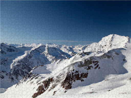 Stubaier Gletscher Skigebiet - CALVENDO Foto-Puzzle - calvendoverlag 29.99