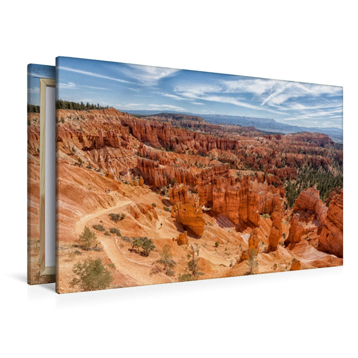 Premium Textil-Leinwand Premium Textil-Leinwand 120 cm x 80 cm quer Bryce Canyon Nationalpark, Utah