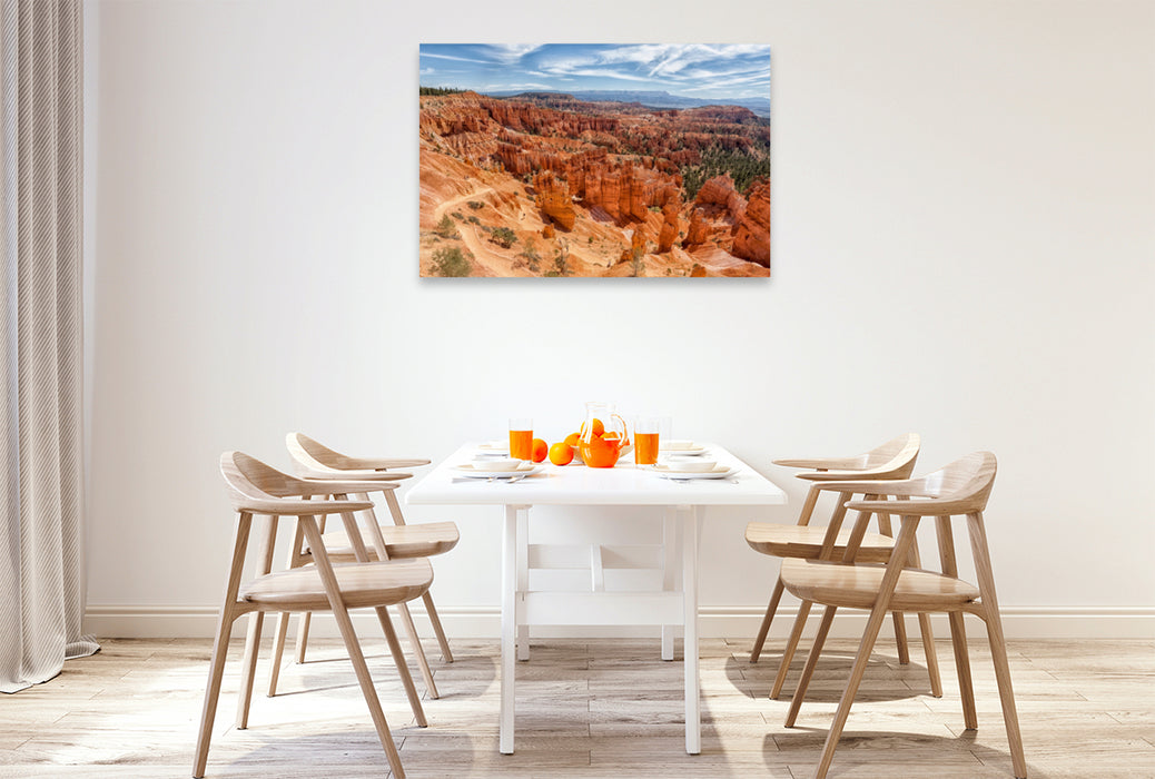 Premium Textil-Leinwand Premium Textil-Leinwand 120 cm x 80 cm quer Bryce Canyon Nationalpark, Utah